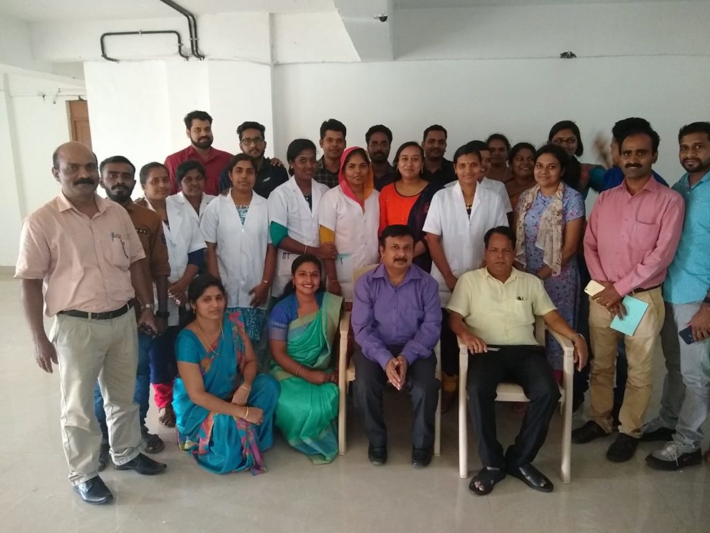Training for staff of Metro Scans and Laboratory, Trivandrum.